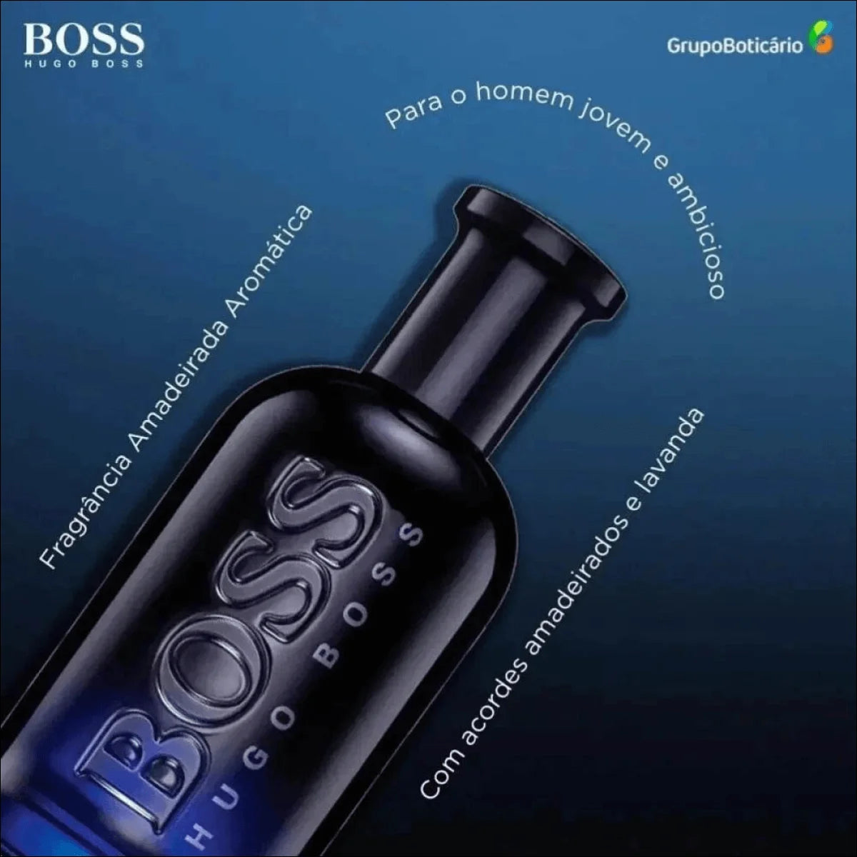 Hugo Boss Bottled Night Masc- Edt 100ml Belezanaweb - Jm Grife