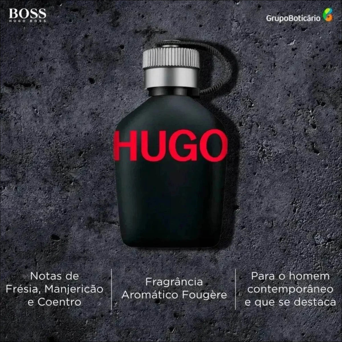 Hugo Just Different Hugo Boss Edt Perfume Masc. 75ml - Jm Grife