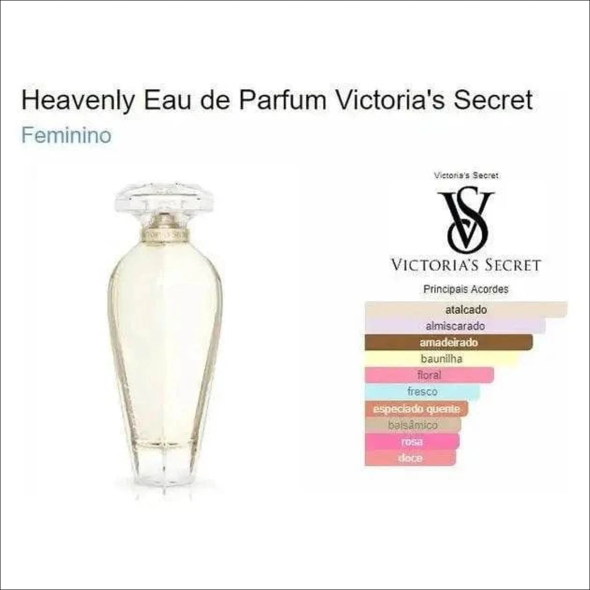 Kit Completo Victoria's Secret Heavenly - Edição Limitada - Jm Grife