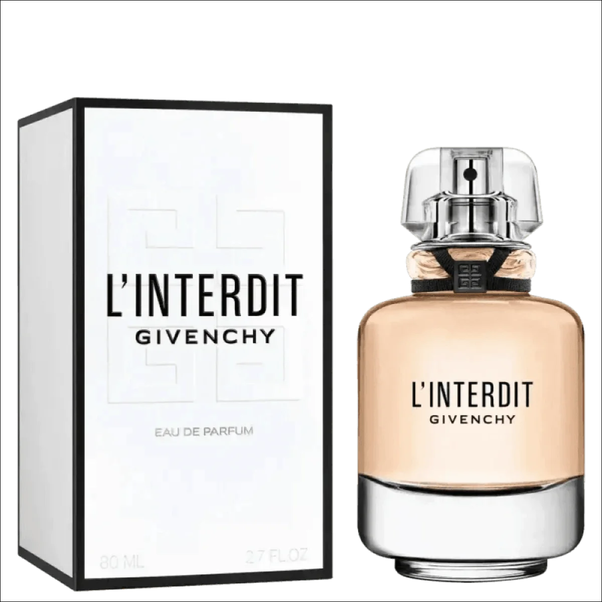 L'Interdit Givenchy 80ml - Eau de Parfum Floral Amadeirado Elegante e Duradouro - Jm Grife