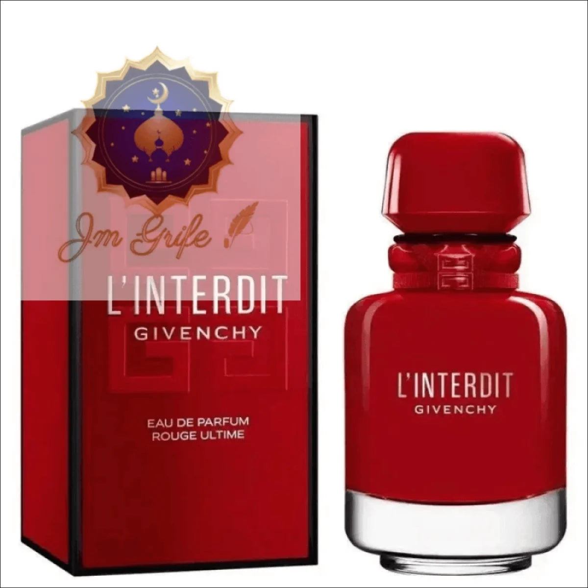 L'Interdit Rouge Ultime Givenchy 80ml - Elegância e Sofisticação em Eau de Parfum Floral Amadeirado - Jm Grife