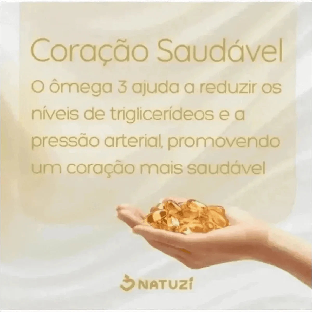 Ômega 3 1000mg Suplemento de Alta Qualidade para Coração, Cérebro e Visão - Jm Grife