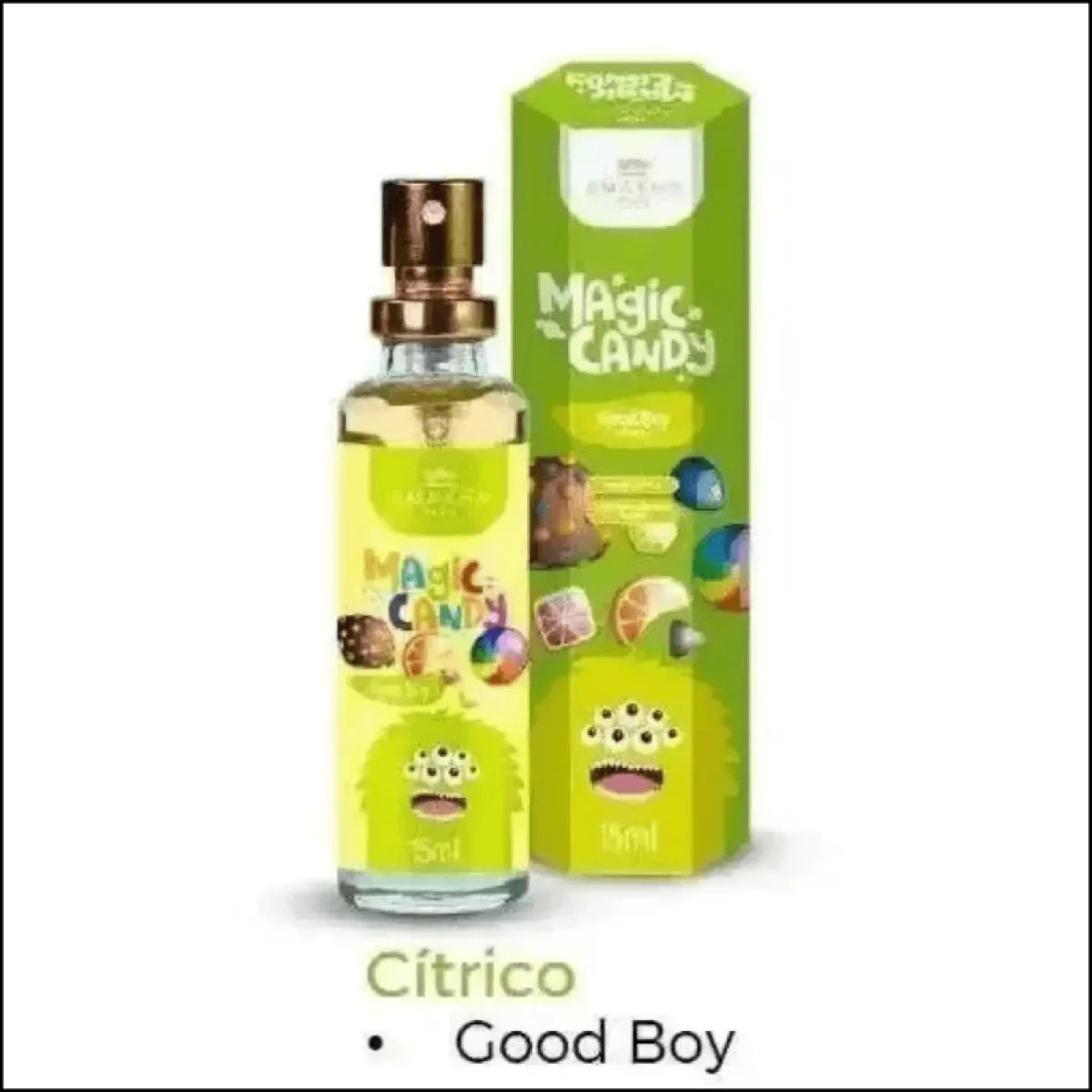 Perfume Infantil Masculino Amakha Paris Good Boy 15 ml - Fragrância Cítrica Fresca para Meninos - Jm Grife