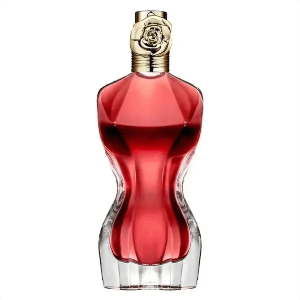 Perfume Belle Jean Paul Gaultier em frasco de torso vermelho - Jm Grife