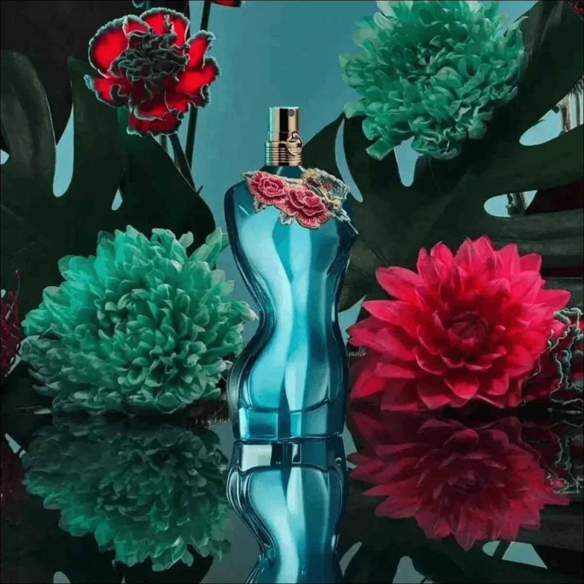 Perfume Turquesa Floral Belle Paradise Garden Jean Paul Gaultier - Jm Grife