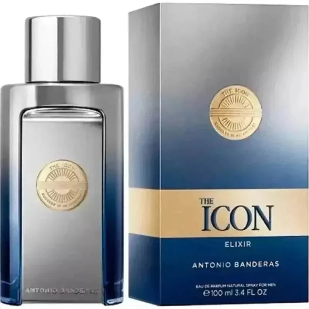 Banderas The Icon Elixir EDP 100 ml para masculino - Jm Grife - Banderas,EDP,Elixir,Fragrância,issues,Perfume Masculino - Jm Grife - Banderas The Icon Elixir EDP 100 ml para masculino