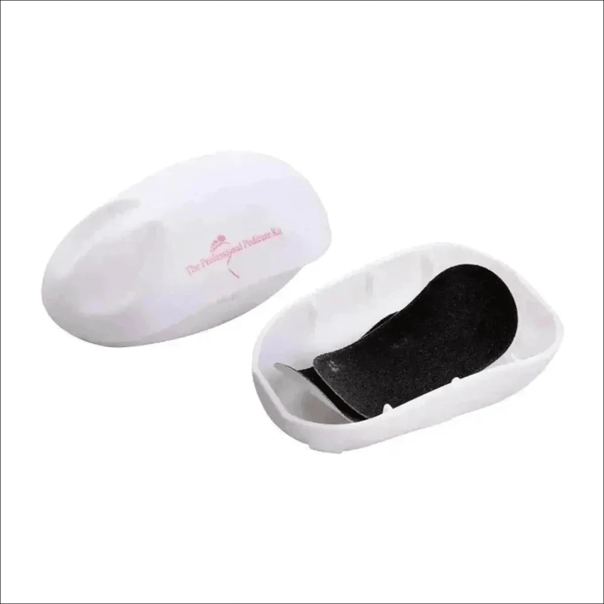 Esfoliante Para os Pés com Reservatório e Lixas Para Absorvição e Limpeza - Jm Grife - beleza,cuidados com os pés,esfoliante para pés,higiene pessoal,improvements - Jm Grife - Esfoliante Para os Pés com Reservatório e Lixas Para Absorvição e Limpeza