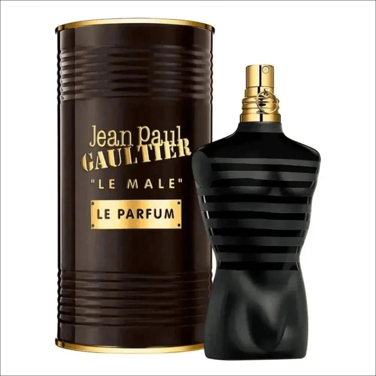 Frasco de perfume Jean Paul Gaultier Le Male Le Parfum Torso Masculino - Jm Grife