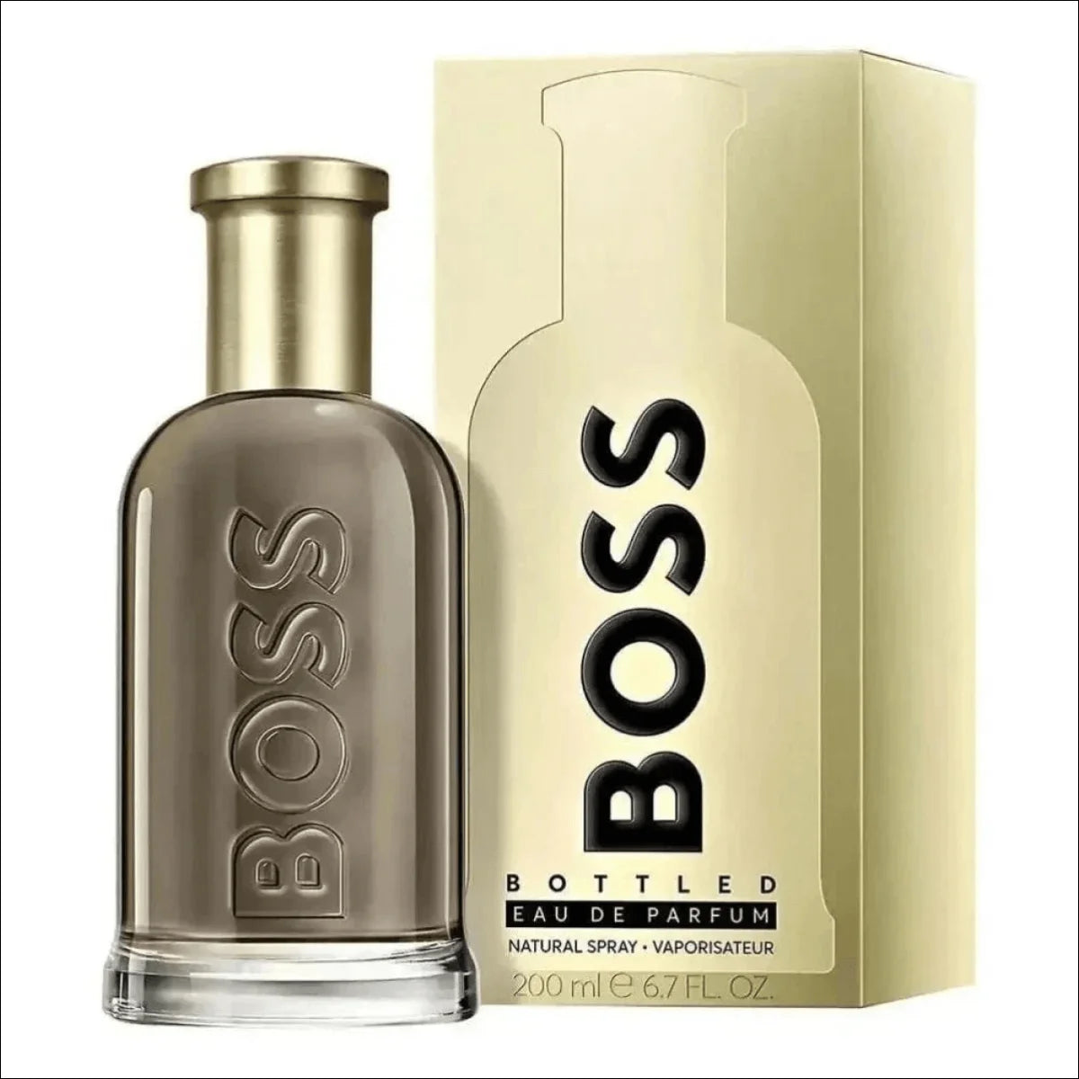 Hugo Boss BOSS Bottled Eau De Parfum Masculino 200ml - Perfume Amadeirado Especiado - Jm Grife