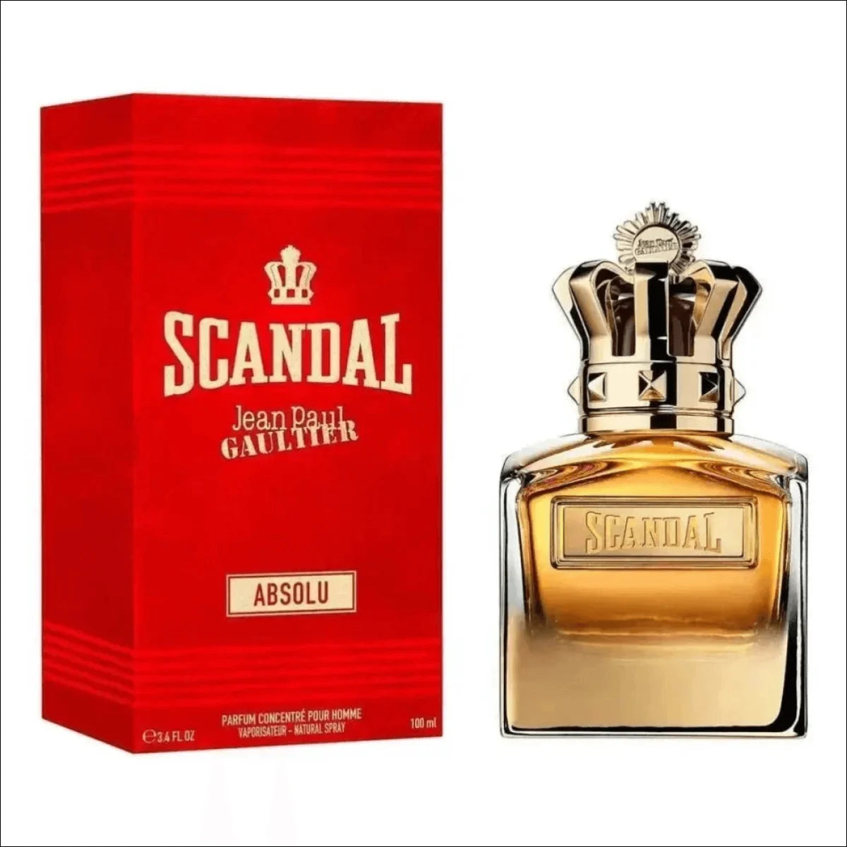 Jean Paul Gaultier Scandal Pour Homme Absolu Parfum 100ml Para Masculino - Jm Grife