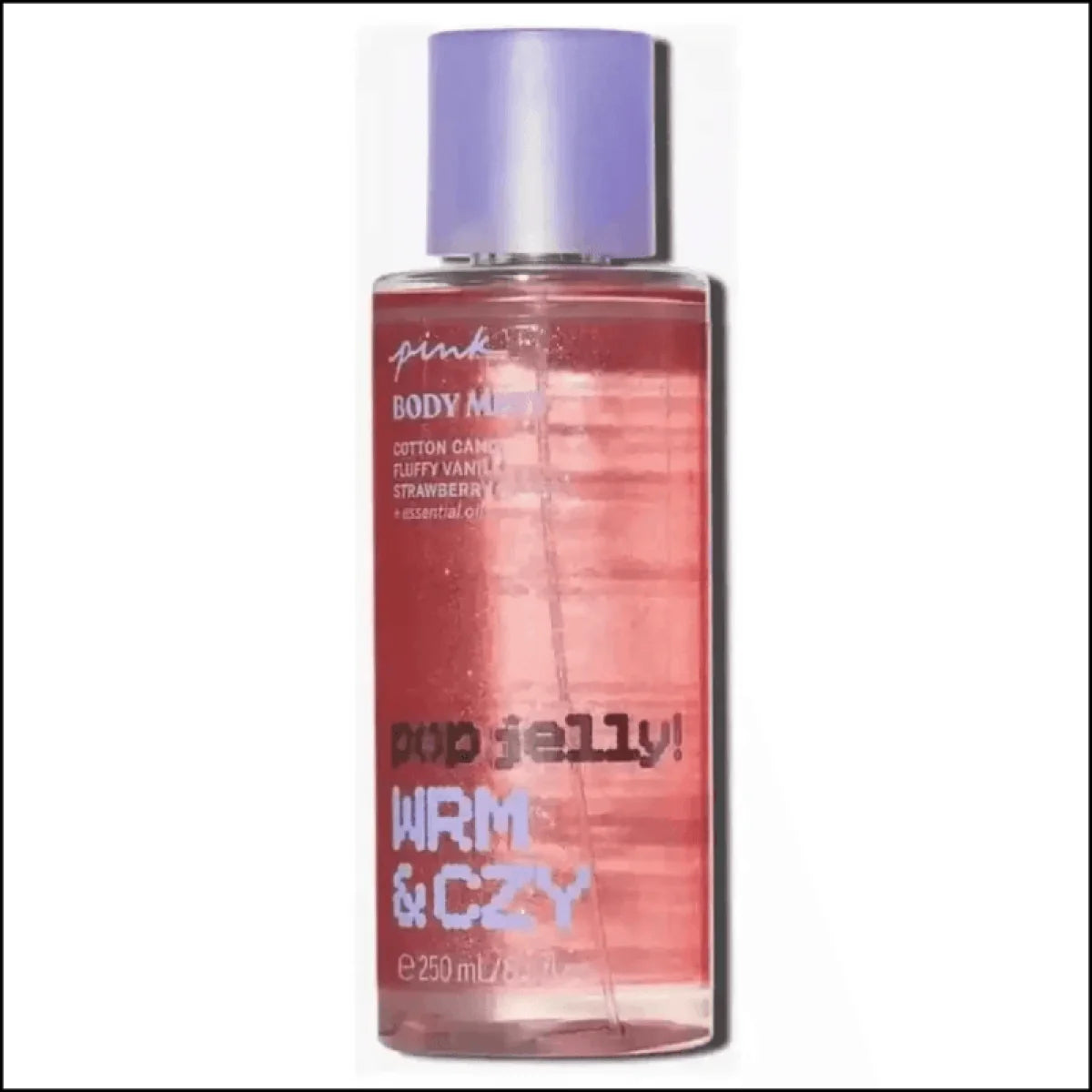 Unidade de fragrância Warm and Cozy Body Mist Pink Victoria's Secret, volume 8 fl oz - Jm Grife